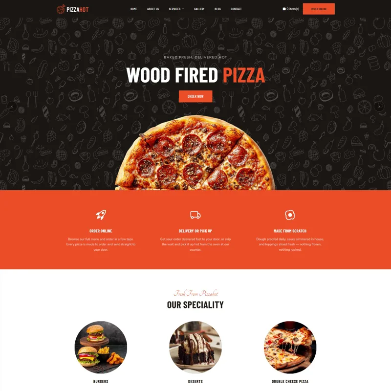 Pizzahot önizleme